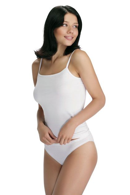 Бикини "Однотон" белые