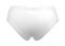 Мини-бикини "Однотон с кружевом" белые